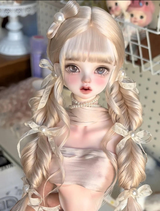 Nancy Deng - BJD Mo Hair Styled Wig